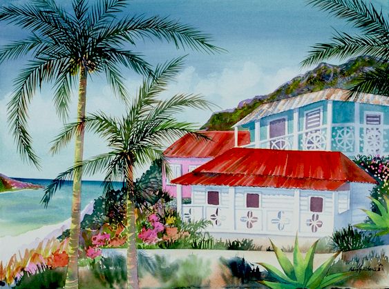 Sugar Estate Palms at the Virgin Islands