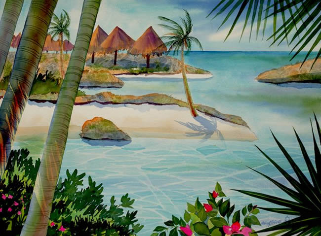 Mayan Riviera Turquoise Lagoon