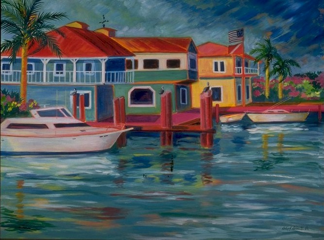 Pelican Harbor in Florida